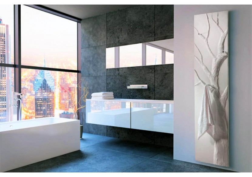 Sèche serviette  avec miroir bizo bain - Ciner : Confort'Mat