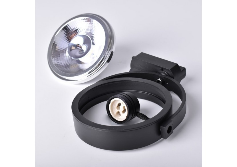 Projecteur LED sur rail monophasé AR111 GU10 - B00582-N - Barcelona LED