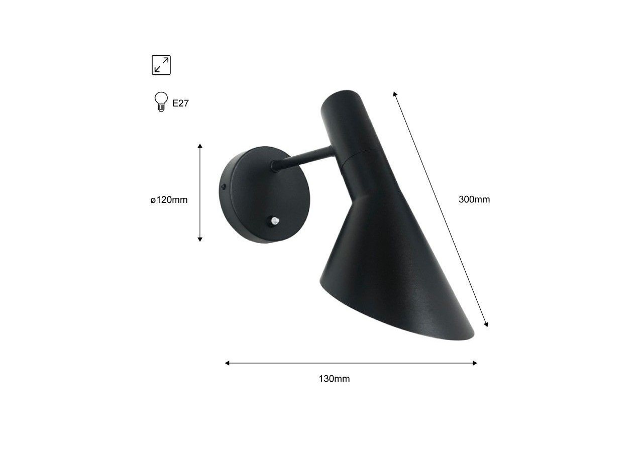 Applique murale design "Melisa" - L2037-N - Barcelona LED