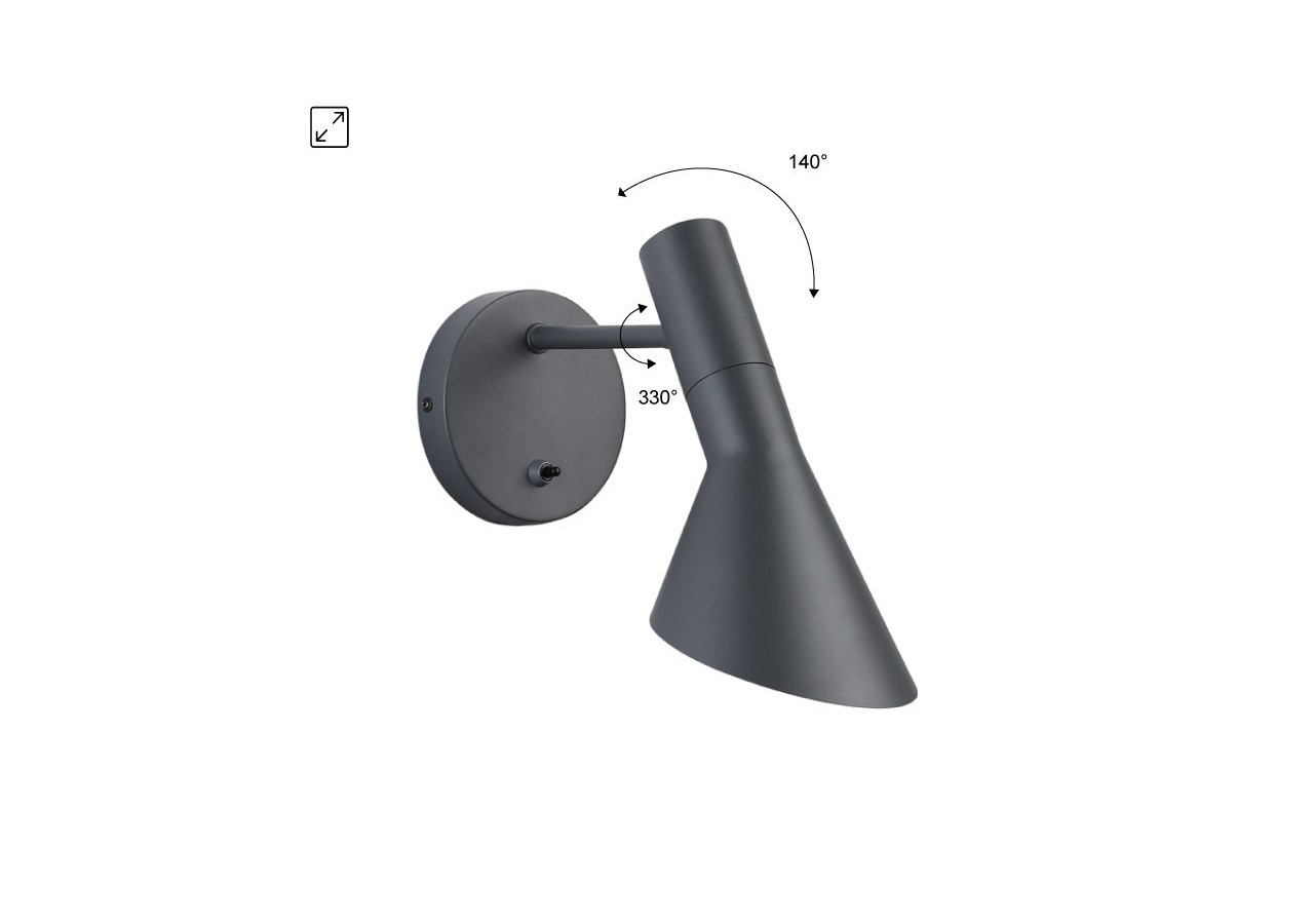 Applique murale design "Melisa" - L2037-G - Barcelona LED