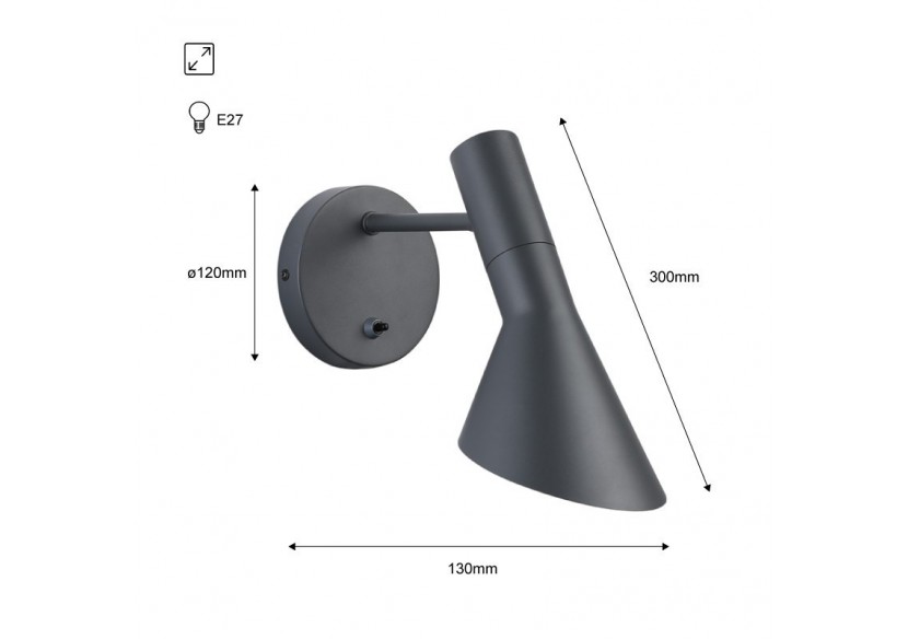 Applique murale design "Melisa" - L2037-G - Barcelona LED