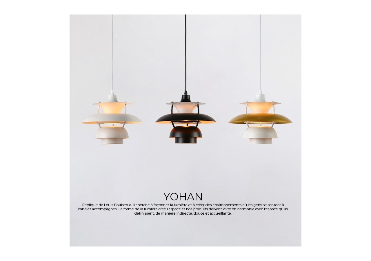 Suspension design "Yohan" - L3057-D - Barcelona LED