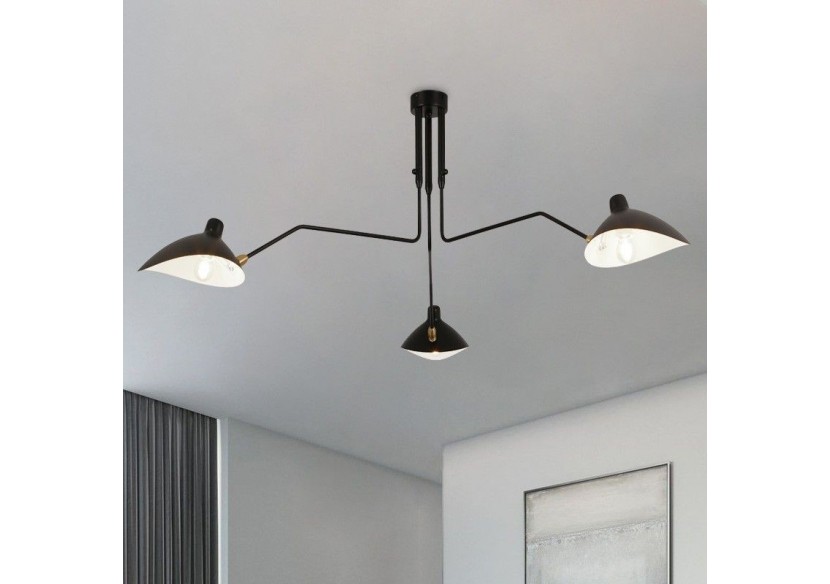 Plafonnier design "Muller"-3xE27 - L3070-N - Barcelona LED