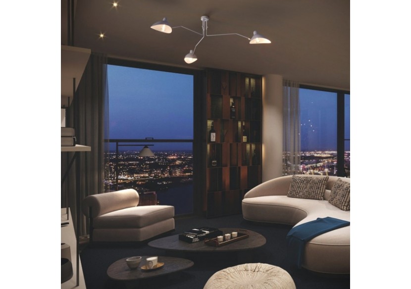 Plafonnier design "Muller"-3xE27 - L3070-B - Barcelona LED