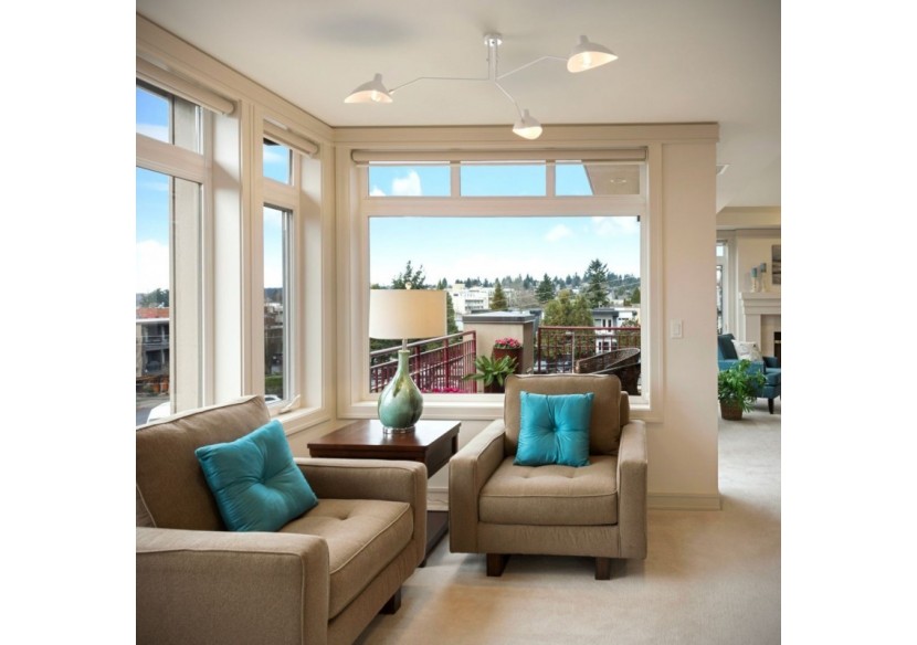 Plafonnier design "Muller"-3xE27 - L3070-B - Barcelona LED