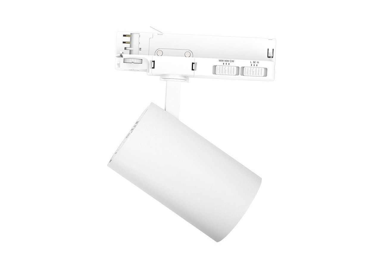 Projecteur sur rail triphasé CCT 30W/35W/40W - B00221-B-CCT - Barcelona LED