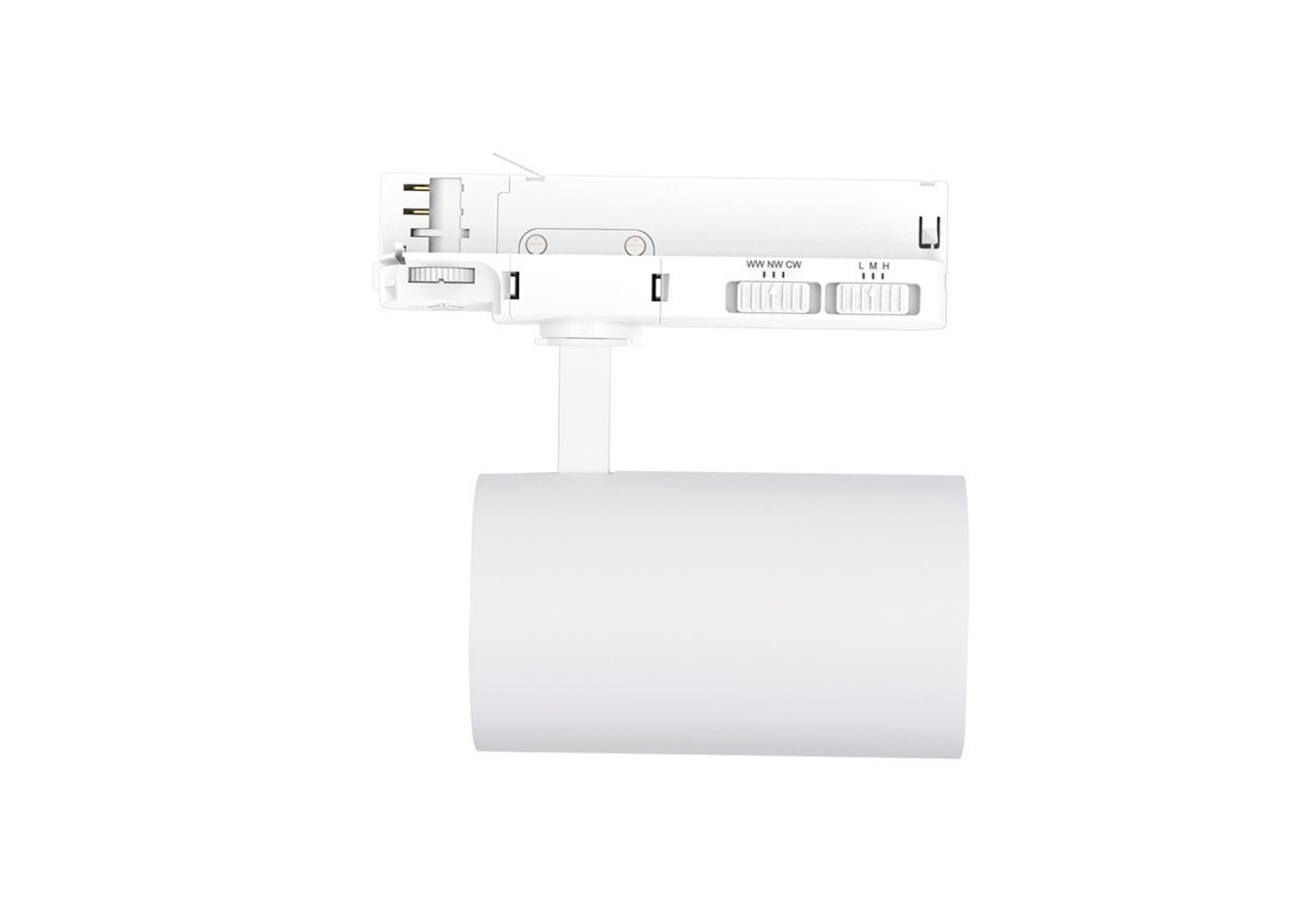 Projecteur sur rail triphasé CCT 30W/35W/40W - B00221-B-CCT - Barcelona LED