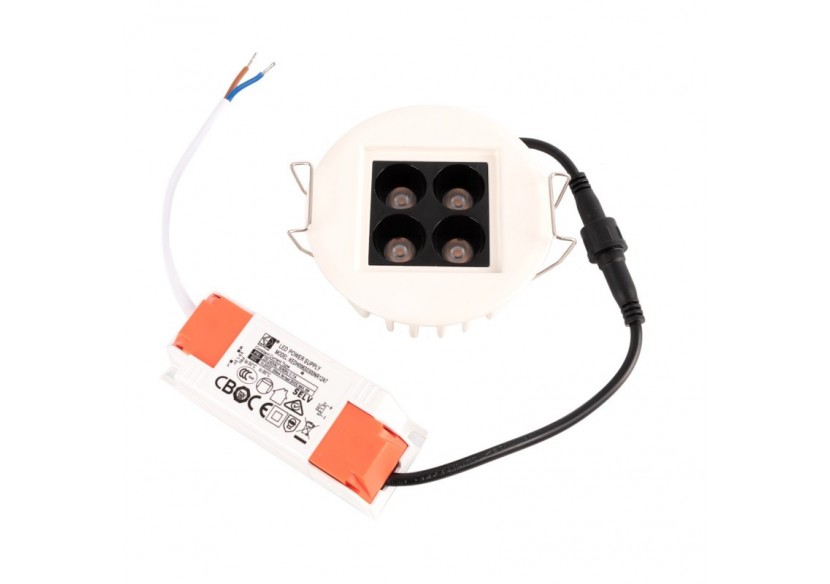 Spot LED encastrable 5W 24 degrés UGR18 OSRAM Chip - B1255-B-270 - Barcelona LED