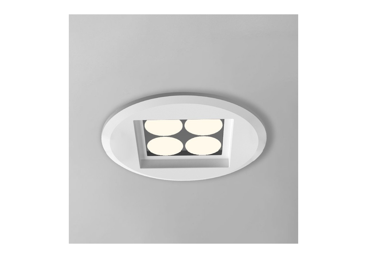 Spot LED encastrable 5W 24 degrés UGR18 OSRAM Chip - B1255-B-BN - Barcelona LED