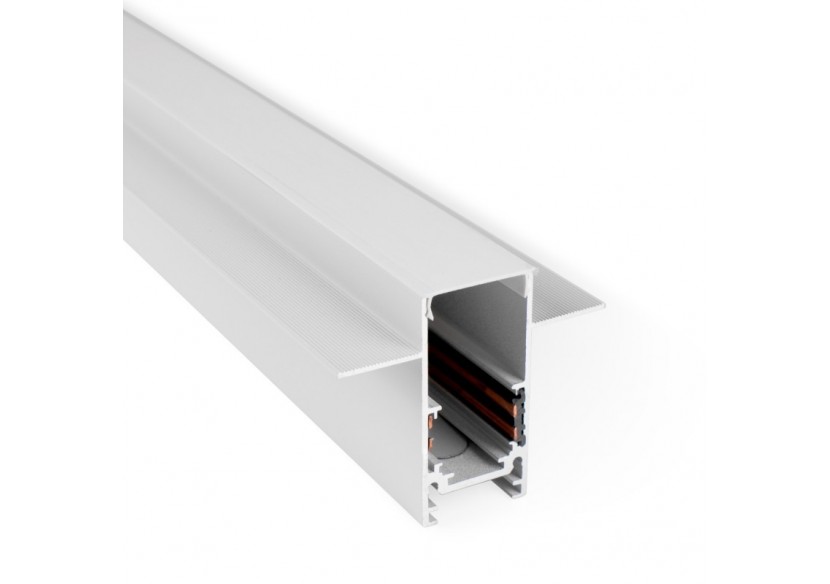 Rail magnétique encastré 20mm 48V 2 mètres - CME-200-B - Barcelona LED Rail magnétique encastré 20mm 48V 2 mètres - CME-200-B - Barcelona LED