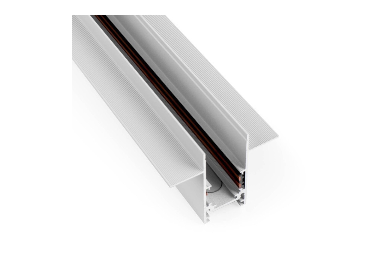 Rail magnétique encastré 20mm 48V 2 mètres - CME-200-B - Barcelona LED