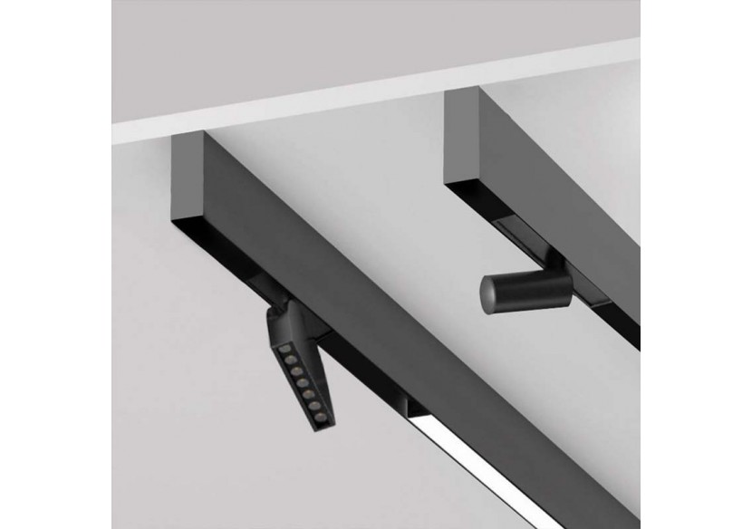 Rail magnétique en saillie 20mm 48V 2 mètres - CMS-200-N - Barcelona LED Rail magnétique en saillie 20mm 48V 2 mètres - CMS-200-N - Barcelona LED