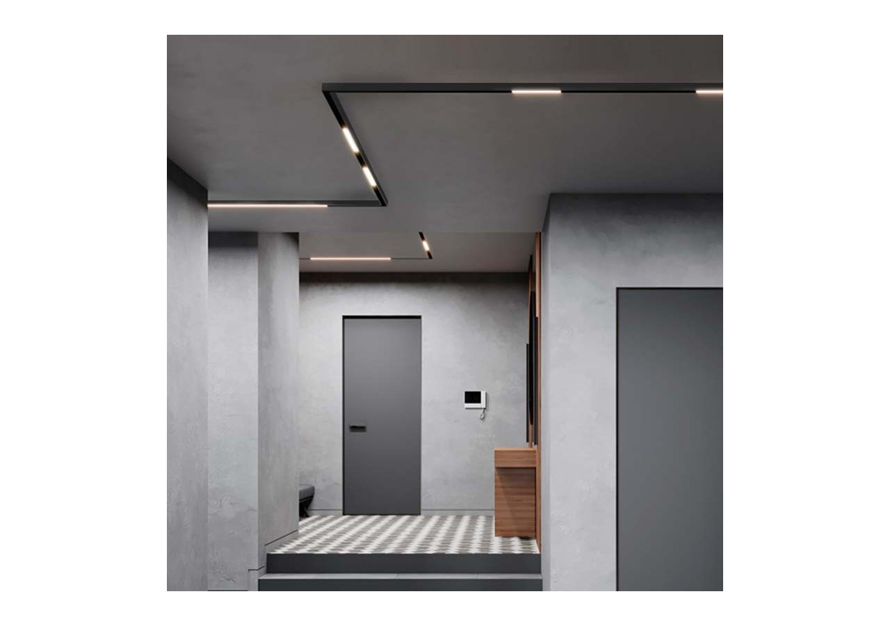 Rail magnétique en saillie 20mm 48V-1 mètre - CMS-100-N - Barcelona LED