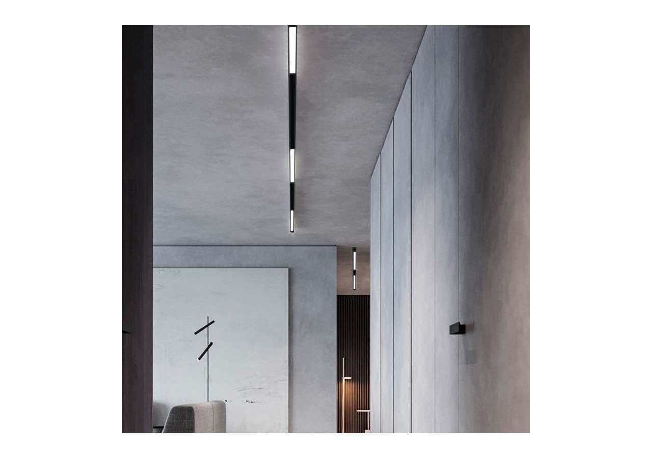 Rail magnétique en saillie 20mm 48V-1 mètre - CMS-100-N - Barcelona LED