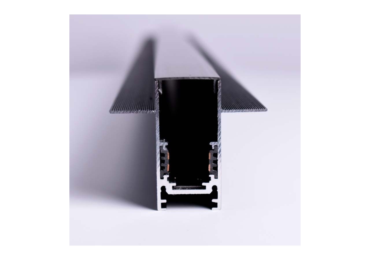 Rail magnétique encastré 20mm 48V 1 mètre - CME-100-N - Barcelona LED