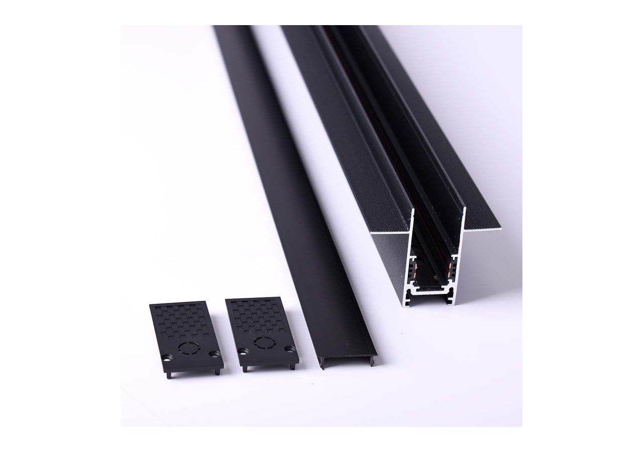 Rail magnétique encastré 20mm 48V 1 mètre - CME-100-N - Barcelona LED