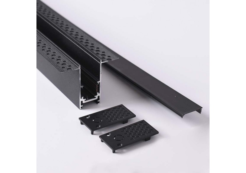 Rail magnétique intégré 20mm 48V-2 mètres - CMI-200-N - Barcelona LED Rail magnétique intégré 20mm 48V-2 mètres - CMI-200-N - Barcelona LED