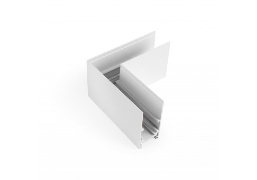 Connecteur en L pour rails magnétiques en saillie 20mm-Horizontal - CMS-90H-B - Barcelona LED Connecteur en L pour rails magnétiques en saillie 20mm-Horizontal - CMS-90H-B - Barcelona LED