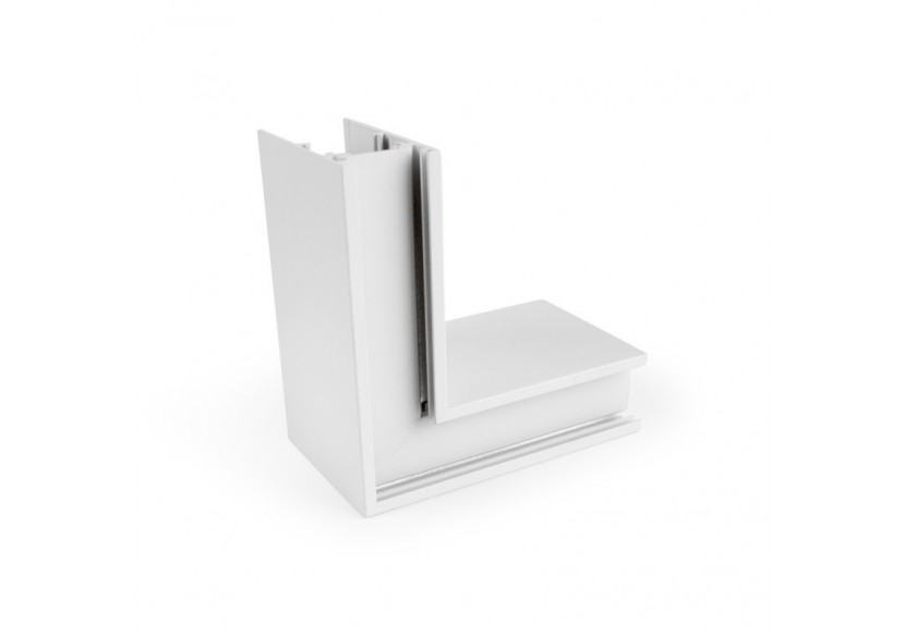 Connecteur en L pour rails magnétiques en saillie 20mm-Horizontal - CMS-90H-B - Barcelona LED Connecteur en L pour rails magnétiques en saillie 20mm-Horizontal - CMS-90H-B - Barcelona LED