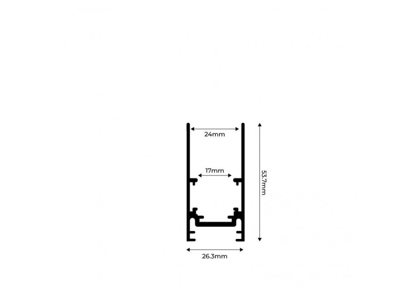 Connecteur en L pour rails magnétiques en saillie 20mm-Horizontal - CMS-90H-B - Barcelona LED Connecteur en L pour rails magnétiques en saillie 20mm-Horizontal - CMS-90H-B - Barcelona LED