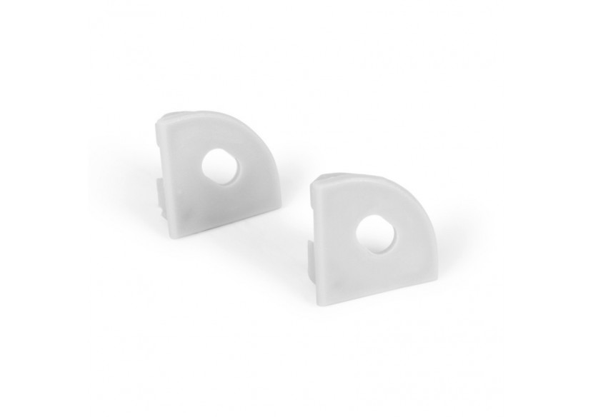 Profilé d'angle en aluminium avec diffuseur, 4 embouts et 4 clips-Ruban LED jusqu'à 12 mm-2 mètres - PXG-1616 - Barcelona LED Profilé d'angle en aluminium avec diffuseur, 4 embouts et 4 clips-Ruban LED jusqu'à 12 mm-2 mètres - PXG-1616 - Barcelona LED