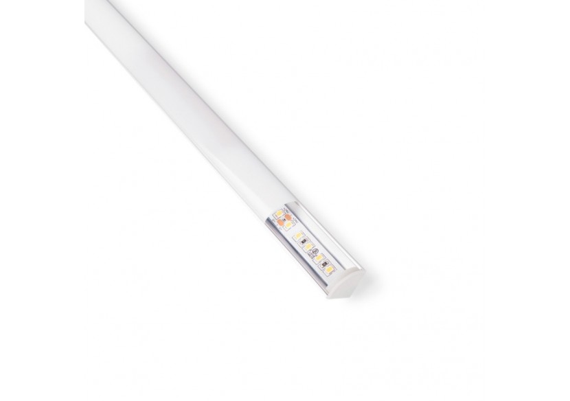 Profilé d'angle en aluminium avec diffuseur, 4 embouts et 4 clips-Ruban LED jusqu'à 12 mm-2 mètres - PXG-1616 - Barcelona LED Profilé d'angle en aluminium avec diffuseur, 4 embouts et 4 clips-Ruban LED jusqu'à 12 mm-2 mètres - PXG-1616 - Barcelona LED