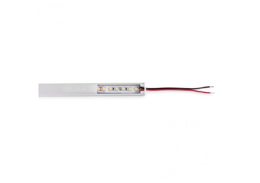 Profilé de surface en aluminium 2m avec diffuseur, 4 embouts 4 agrafes-Ruban LED jusqu'à 12 mm - PXG-204-B - Barcelona LED Profilé de surface en aluminium 2m avec diffuseur, 4 embouts 4 agrafes-Ruban LED jusqu'à 12 mm - PXG-204-B - Barcelona LED