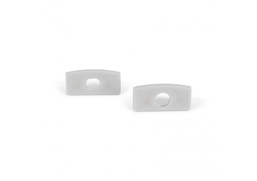 Profilé de surface en aluminium 2m avec diffuseur, 4 embouts 4 agrafes-Ruban LED jusqu'à 12 mm - PXG-204 - Barcelona LED Profilé de surface en aluminium 2m avec diffuseur, 4 embouts 4 agrafes-Ruban LED jusqu'à 12 mm - PXG-204 - Barcelona LED