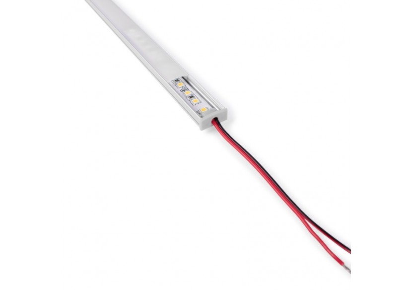 Profilé de surface en aluminium 2m avec diffuseur, 4 embouts 4 agrafes-Ruban LED jusqu'à 12 mm - PXG-204 - Barcelona LED Profilé de surface en aluminium 2m avec diffuseur, 4 embouts 4 agrafes-Ruban LED jusqu'à 12 mm - PXG-204 - Barcelona LED