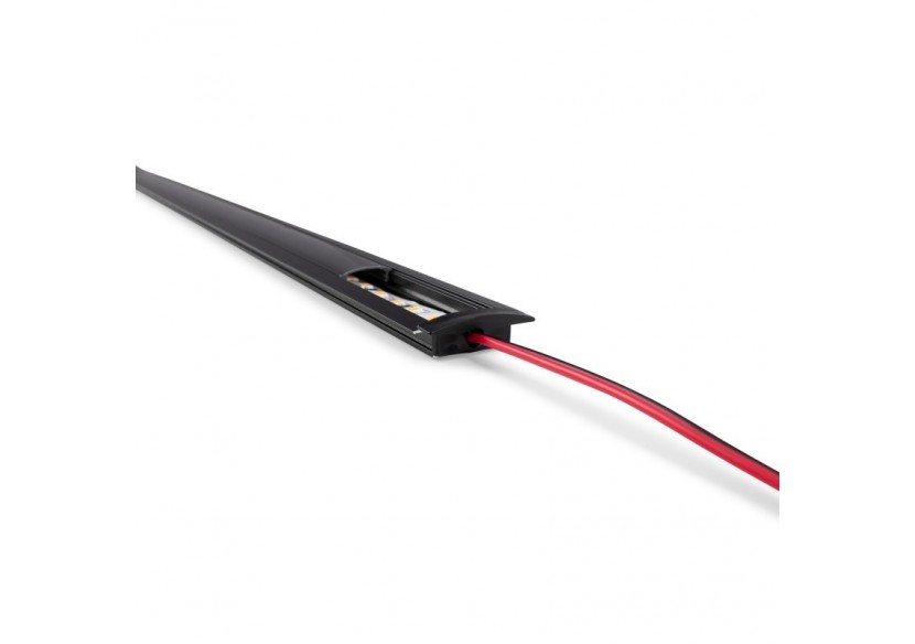 Profilé encastrable en aluminium avec diffuseur et 4 embouts-Ruban LED jusqu'à 12 mm-2 mètres - PXG-205-N - Barcelona LED Profilé encastrable en aluminium avec diffuseur et 4 embouts-Ruban LED jusqu'à 12 mm-2 mètres - PXG-205-N - Barcelona LED