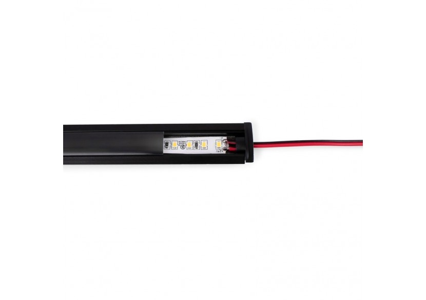 Profilé encastrable en aluminium avec diffuseur et 4 embouts-Ruban LED jusqu'à 12 mm-2 mètres - PXG-205-N - Barcelona LED Profilé encastrable en aluminium avec diffuseur et 4 embouts-Ruban LED jusqu'à 12 mm-2 mètres - PXG-205-N - Barcelona LED