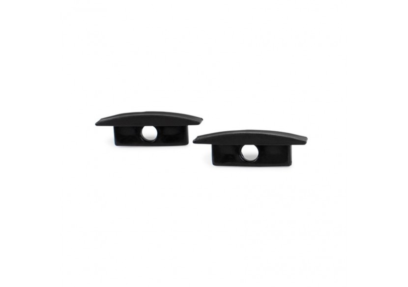 Profilé encastrable en aluminium avec diffuseur et 4 embouts-Ruban LED jusqu'à 12 mm-2 mètres - PXG-205-N - Barcelona LED Profilé encastrable en aluminium avec diffuseur et 4 embouts-Ruban LED jusqu'à 12 mm-2 mètres - PXG-205-N - Barcelona LED