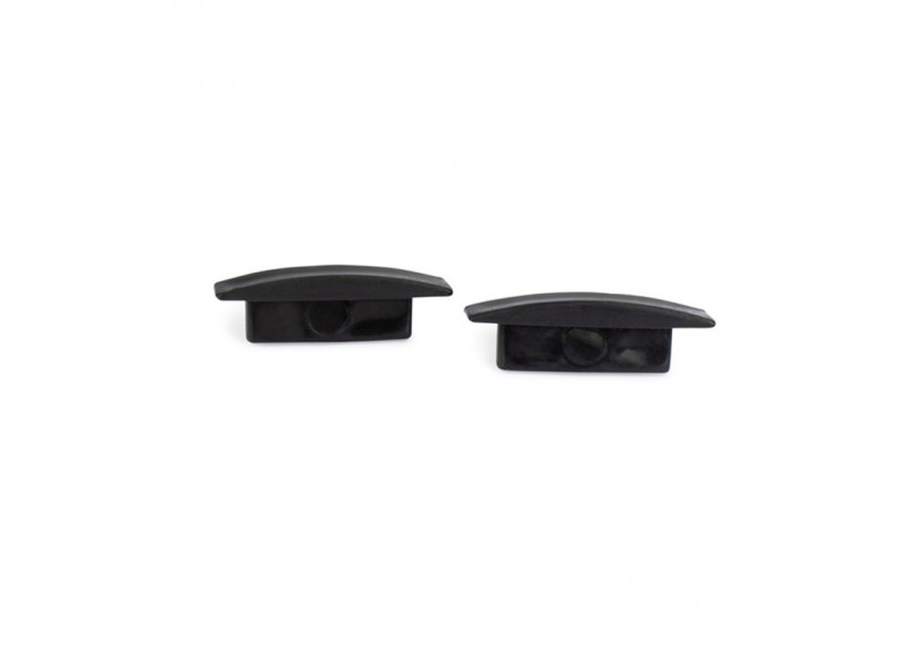 Profilé encastrable en aluminium avec diffuseur et 4 embouts-Ruban LED jusqu'à 12 mm-2 mètres - PXG-205-N - Barcelona LED Profilé encastrable en aluminium avec diffuseur et 4 embouts-Ruban LED jusqu'à 12 mm-2 mètres - PXG-205-N - Barcelona LED