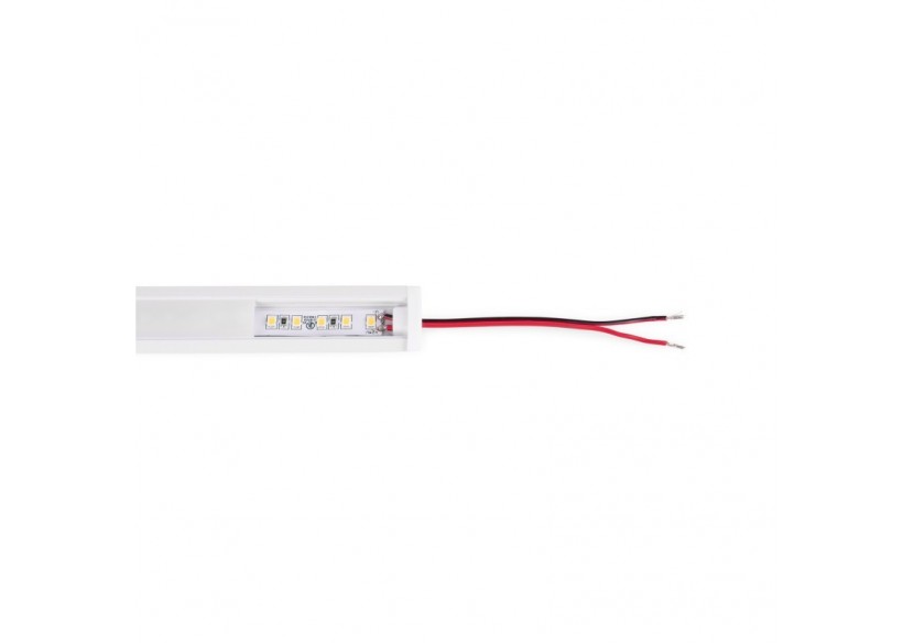 Profilé encastrable en aluminium avec diffuseur et 4 embouts-Ruban LED jusqu'à 12 mm-2 mètres - PXG-205-B - Barcelona LED Profilé encastrable en aluminium avec diffuseur et 4 embouts-Ruban LED jusqu'à 12 mm-2 mètres - PXG-205-B - Barcelona LED