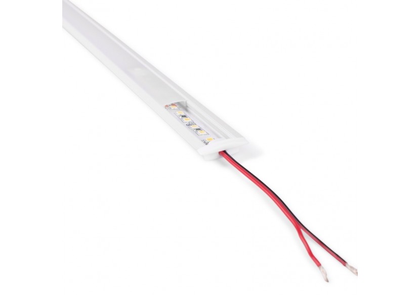 Profilé encastrable en aluminium avec diffuseur et 4 embouts-Ruban LED jusqu'à 12 mm-2 mètres - PXG-205-B - Barcelona LED Profilé encastrable en aluminium avec diffuseur et 4 embouts-Ruban LED jusqu'à 12 mm-2 mètres - PXG-205-B - Barcelona LED