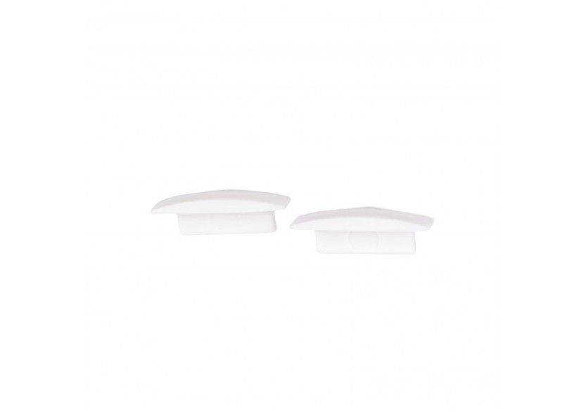 Profilé encastrable en aluminium avec diffuseur et 4 embouts-Ruban LED jusqu'à 12 mm-2 mètres - PXG-205-B - Barcelona LED Profilé encastrable en aluminium avec diffuseur et 4 embouts-Ruban LED jusqu'à 12 mm-2 mètres - PXG-205-B - Barcelona LED