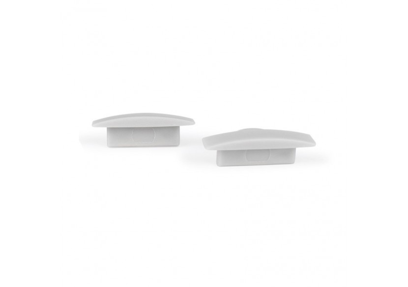 Profilé encastrable en aluminium avec diffuseur et 4 embouts-Ruban LED jusqu'à 12 mm-2 mètres - PXG-205 - Barcelona LED Profilé encastrable en aluminium avec diffuseur et 4 embouts-Ruban LED jusqu'à 12 mm-2 mètres - PXG-205 - Barcelona LED