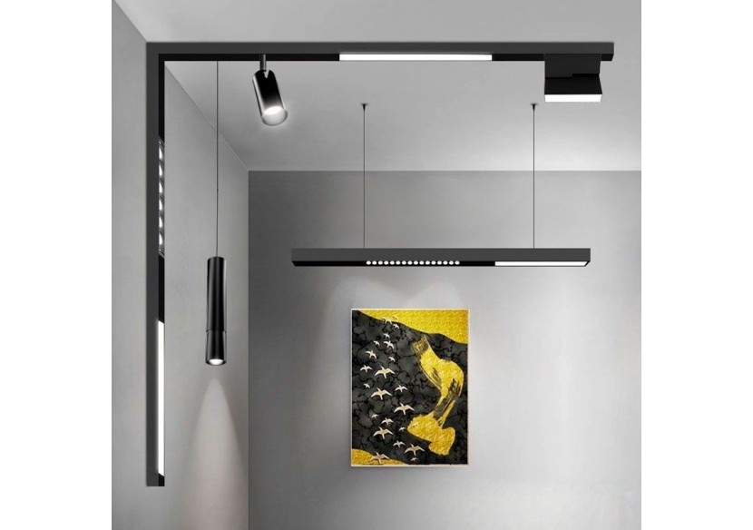 Connecteur d'alimentation avec câble pour rail magnétique-48V - CM-I-N - Barcelona LED Connecteur d'alimentation avec câble pour rail magnétique-48V - CM-I-N - Barcelona LED