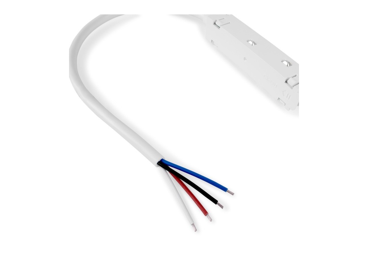 Connecteur d'alimentation avec câble pour rail magnétique-48V - CM-I-B - Barcelona LED