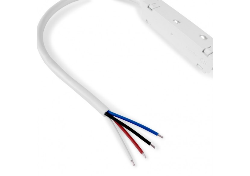 Connecteur d'alimentation avec câble pour rail magnétique-48V - CM-I-B - Barcelona LED Connecteur d'alimentation avec câble pour rail magnétique-48V - CM-I-B - Barcelona LED