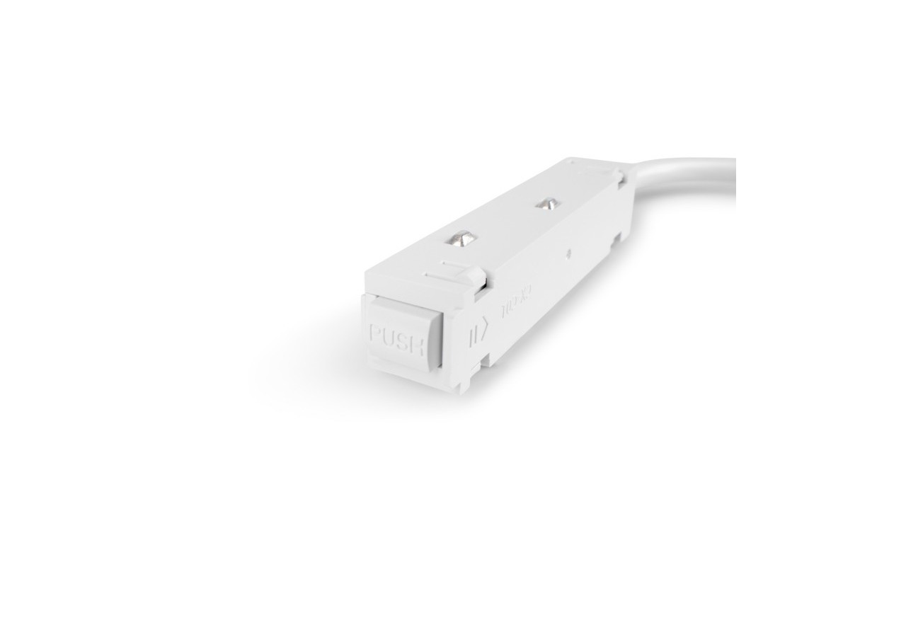 Connecteur d'alimentation avec câble pour rail magnétique-48V - CM-I-B - Barcelona LED