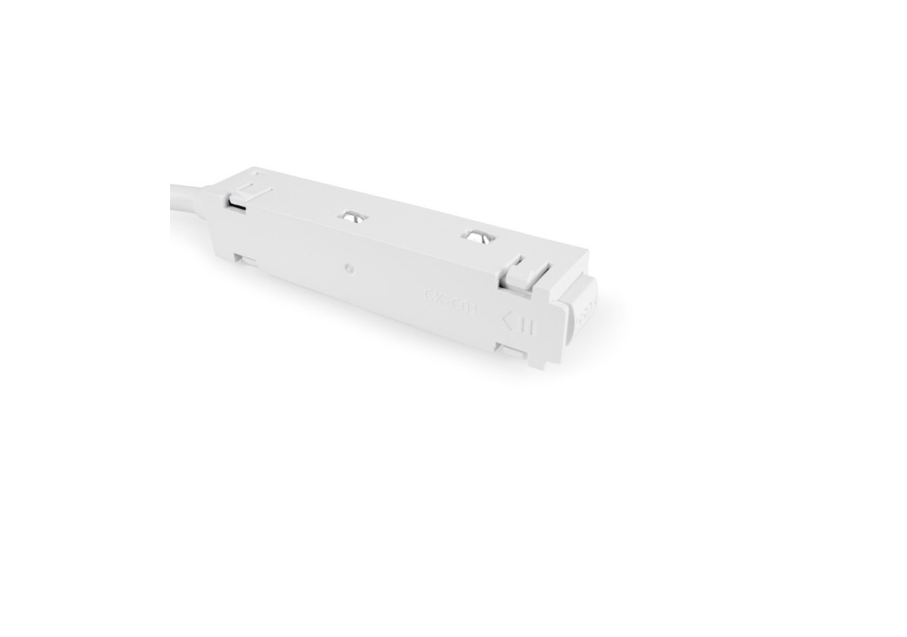 Connecteur d'alimentation avec câble pour rail magnétique-48V - CM-I-B - Barcelona LED