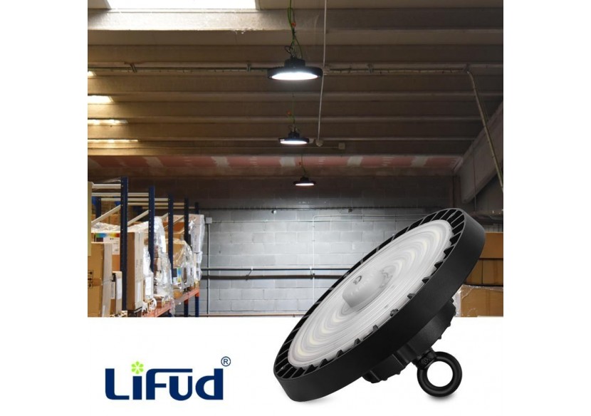 Cloche industrielle LED 150W-Graduable DALI-IP65 - K8138-150-3K-D - Barcelona LED