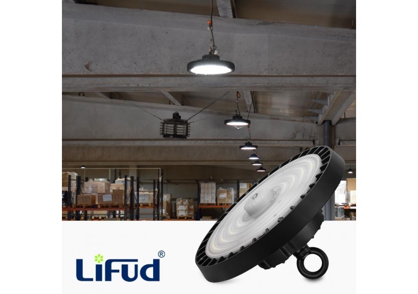 Cloche industrielle LED 150W-Graduable DALI-IP65 - K8138-150-3K-D - Barcelona LED