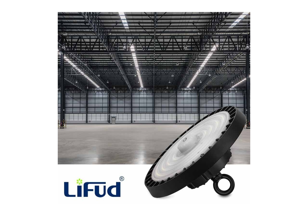 Cloche industrielle LED 150W-Graduable DALI-IP65 - K8138-150-3K-D - Barcelona LED