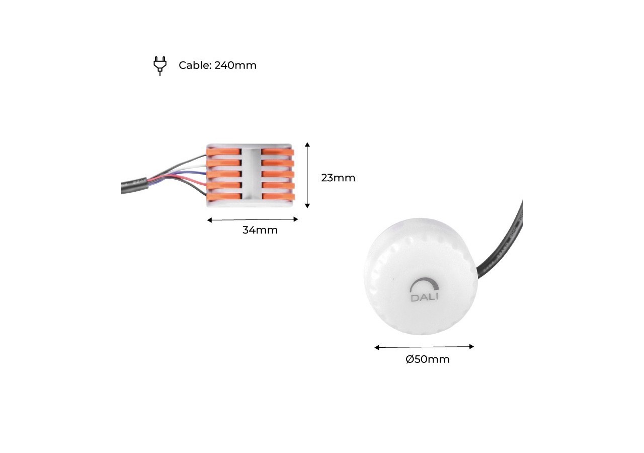 Cloche industrielle LED 150W-Graduable DALI-IP65 - K8138-150-3K-D - Barcelona LED