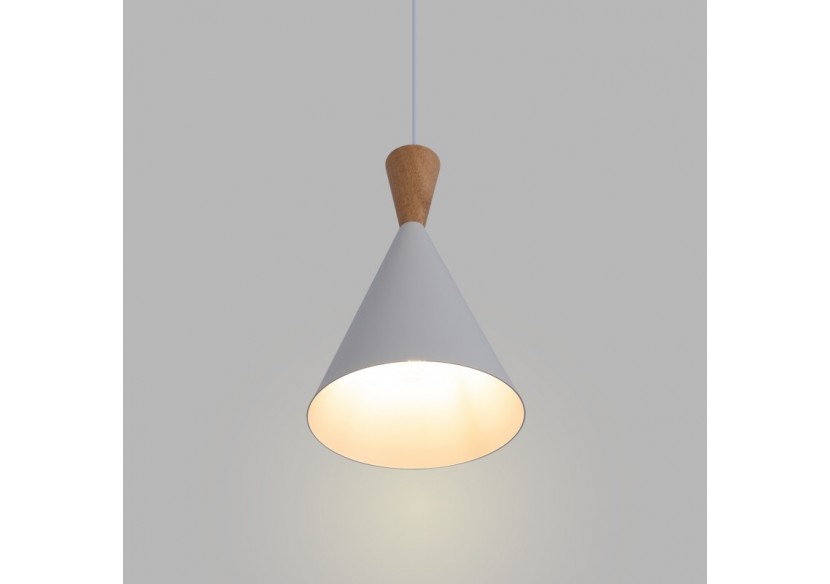 Suspension scandinave en métal et bois avec prise "Lima" - LN3012-EU-B - Barcelona LED Suspension scandinave en métal et bois avec prise "Lima" - LN3012-EU-B - Barcelona LED