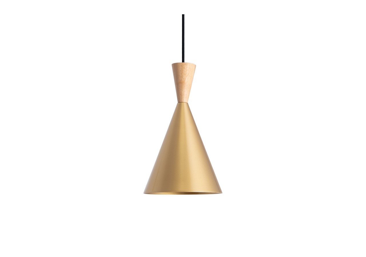 Suspension scandinave en métal et bois avec prise "Lima" - LN3012-EU-D - Barcelona LED