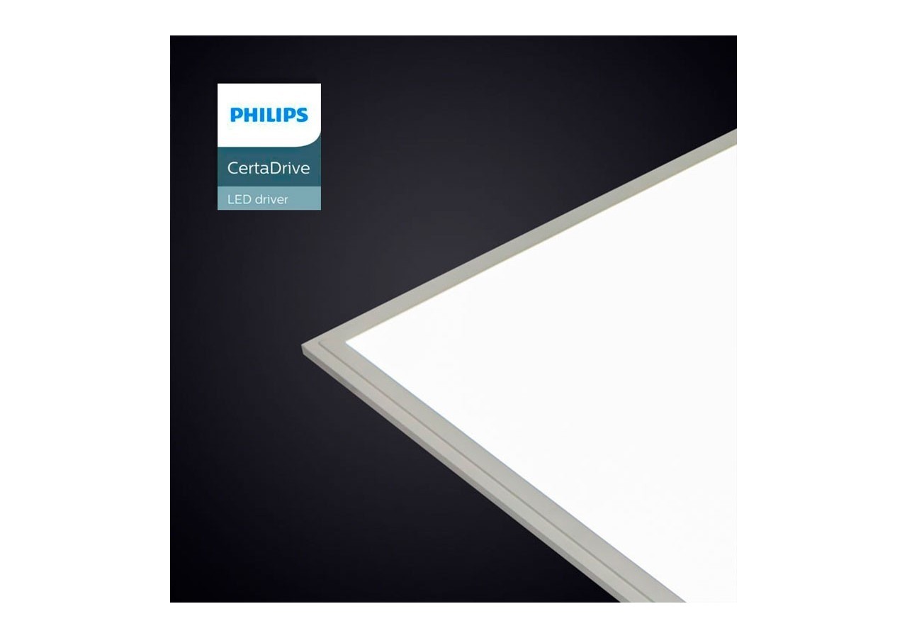 Lot de 10-Panneau LED 120x30 extra-plat-Driver Philips-44W-UGR19 - K5236-10-BF - Barcelona LED