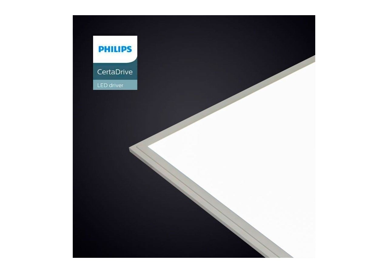 Lot de 6-Panneau LED 120x30 extra-plat-Driver Philips-44W-UGR19 - K5236-6-BF - Barcelona LED